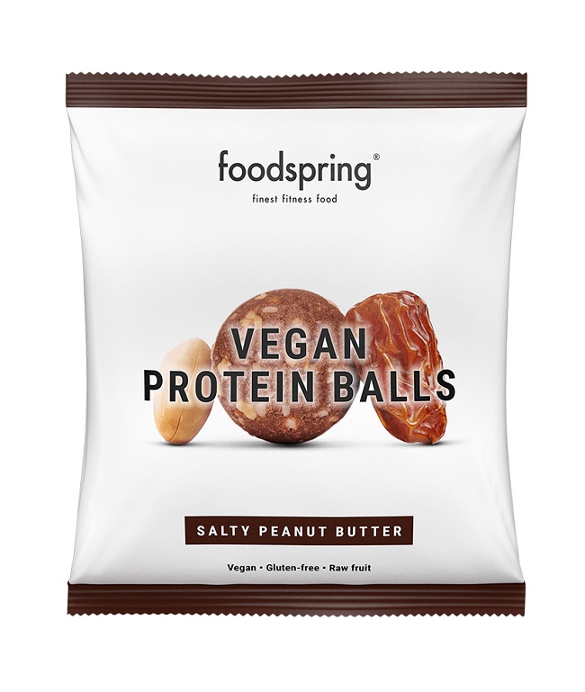 PROTEIN BALLS VEGANE BURRO ARACHIDI SALATO 40 G - farmascienza.it