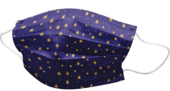 MASCHERINA CHIRURGICA FILTRANTE 98% 3 VELI TIPO IIR CON ELASTICI ADULTI STARS 10 PEZZI - farmascienza.it