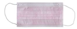 MASCHERINA CHIRURGICA FILTRANTE 98% 3 VELI TIPO IIR CON ELASTICI ADULTI ROSA 10 PEZZI - farmascienza.it