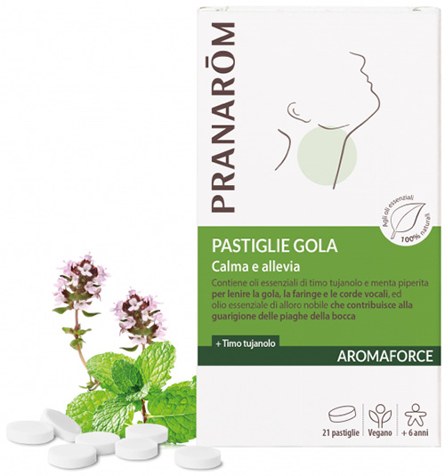 PRANAROM AROMAFORCE GOLA 21 PASTIGLIE MASTICABILI - farmascienza.it