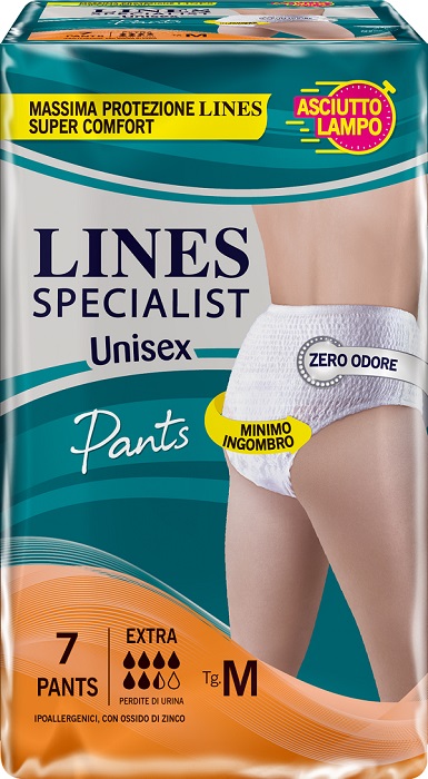 LINES SPECIALIST PANTS UNISEX EXTRA M 7 PEZZI - farmascienza.it