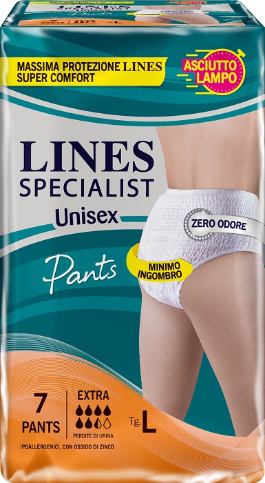 LINES SPECIALIST PANTS UNISEX EXTRA L 7 PEZZI - farmascienza.it