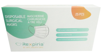 REXPIRIA MASCHERINA CHIRURGICA TIPO I 25 PEZZI - farmascienza.it