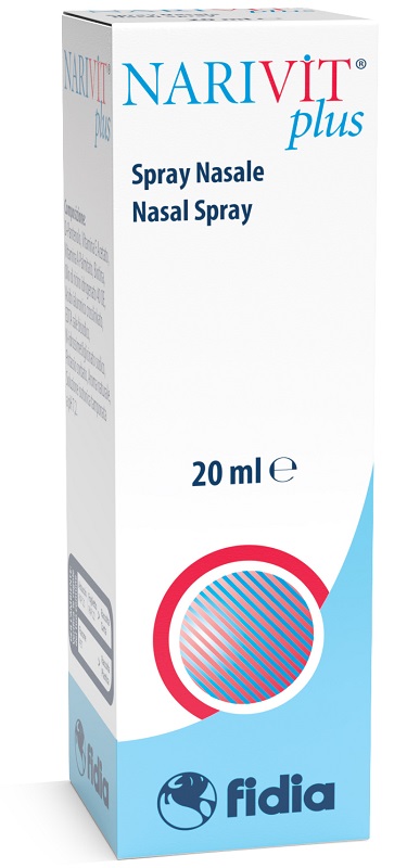 NARIVIT PLUS SPRAY NASALE 20 ML CON ACIDO IALURONICO CROSS-LINKATO D-PANTENOLO BIOTINA VITAMINA E VITAMINA E - farmascienza.it