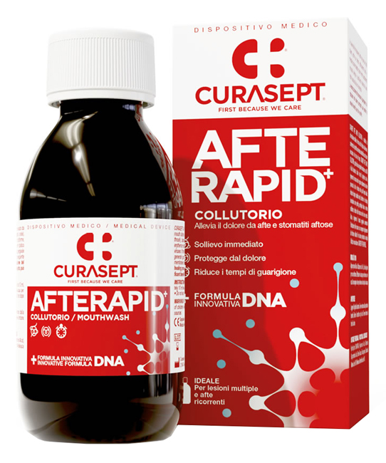 CURASEPT COLLUTORIO AFTE RAPID DNA 125 ML - farmascienza.it