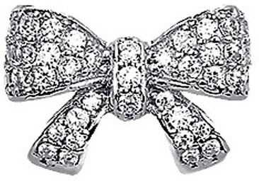 BJT208 ORECCHINI BOW TIE CRYSTAL STAINLESS STEEL - farmascienza.it
