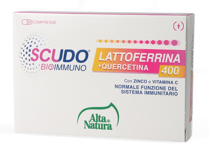 SCUDO LATTOFERRINA + QUERCETINA 400 30 COMPRESSE - farmascienza.it