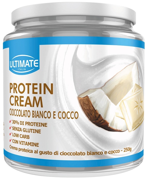ULTIMATE PROTEIN CREAM CIOCCOLATO BIANCO E COCCO 250 G - farmascienza.it