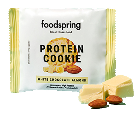 PROTEIN COOKIE CIOCCOLATO BIANCO E MANDORLA 50 G - farmascienza.it