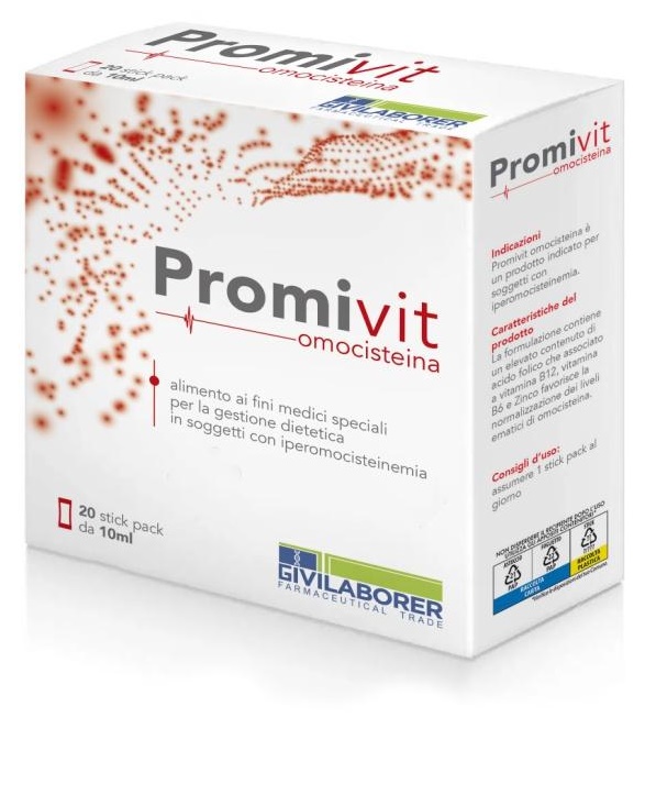 PROMIVIT OMOCISTEINA 20 STICK PACK DA 10 ML - farmascienza.it