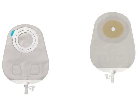 SENSURA MIO FLEX SISTEMA 2 PEZZI CON AGGANCIO ADESIVO SACCA MULTICHAMBER PER UROSTOMIA TRASPARENTE 35MM DA 550 ML 30 PEZZI - farmascienza.it