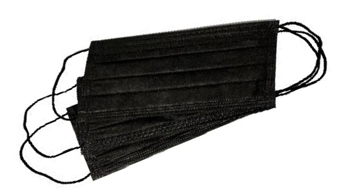 MASCHERINA CHIRURGICA THD MASK TOTAL BLACK 20 PEZZI - farmascienza.it