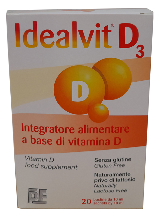 IDEALVIT D3 20 BUSTINE DA 10 ML - farmascienza.it