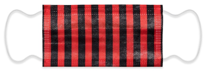 MYMASK PRO TIPO I MASCHERINA CHIRURGICA ROSSO NERO 10 PEZZI - farmascienza.it