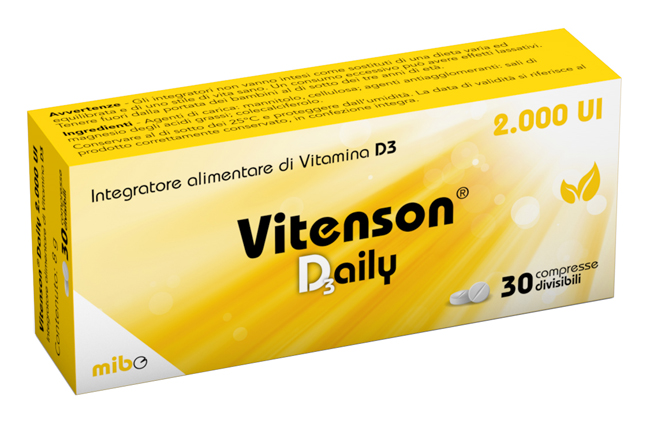 VITENSON DAILY D3 2000 UI 30 COMPRESSE DIVISIBILI - farmascienza.it