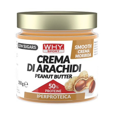 WHYSPORT CREMA ARACHIDI IPERPROTEICO SMOOTH 350 G - farmascienza.it