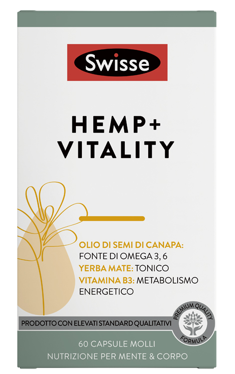 SWISSE HEMP+ VITALITY 60 CAPSULE - farmascienza.it