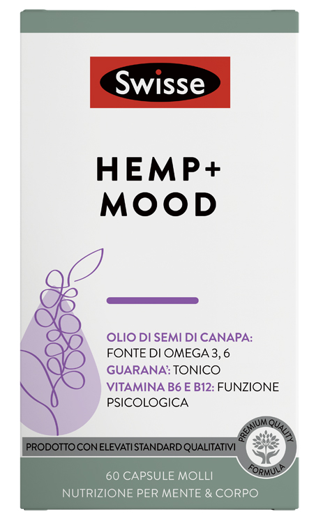 SWISSE HEMP+ MOOD 60 CAPSULE - farmascienza.it