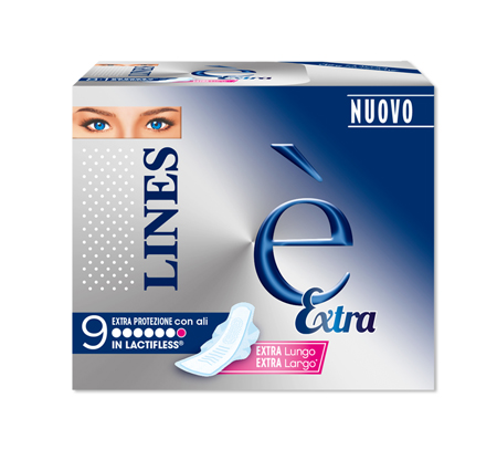 LINES E' EXTRA ASSORBENTI 9 PEZZI - farmascienza.it