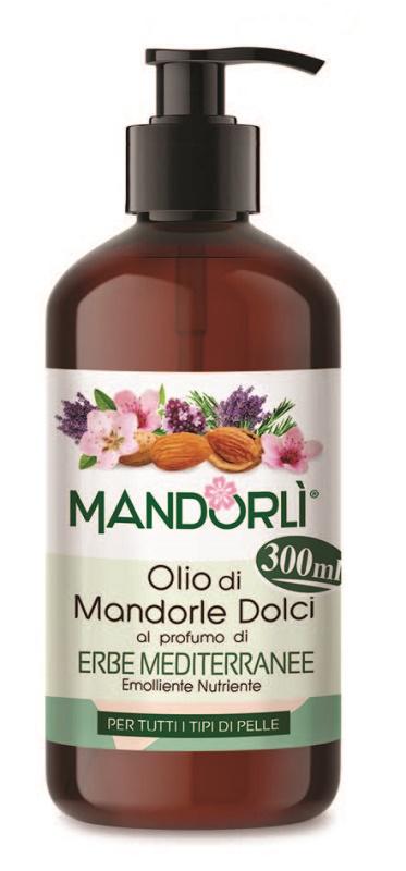 MANDORLI ERBE MEDITERRANEE OLIO CORPO 300 ML - farmascienza.it