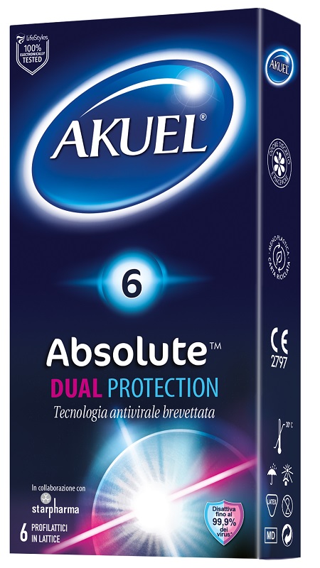 AKUEL ABSOLUTE DUAL PROTECTION 6 PEZZI - farmascienza.it