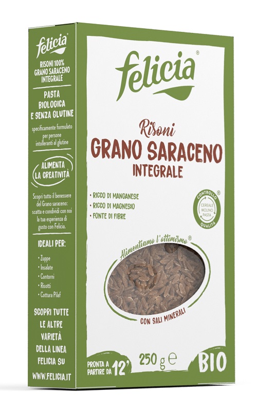 FELICIA RISONI GRANO SARACENO 250 G - farmascienza.it