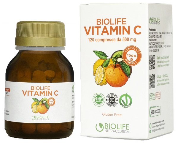 BIOLIFE VITAMIN C 120 COMPRESSE - farmascienza.it
