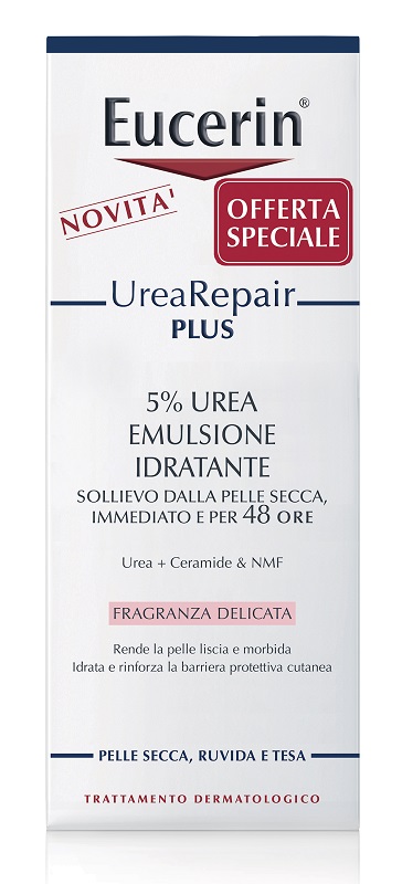 EUCERIN UREAREPAIR PLUS 5% UREA EMULSIONE IDRATANTE 250 ML PROMO - farmascienza.it