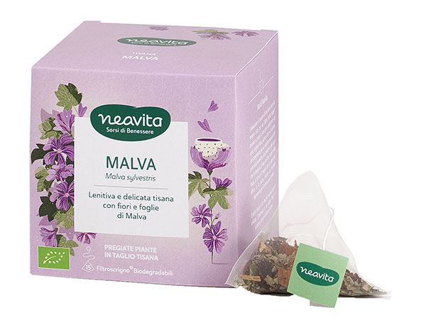 NEAVITA FILTROSCRIGNO MALVA FIORI E FOGLIE BIO 15 FILTRI 1,2 G - farmascienza.it