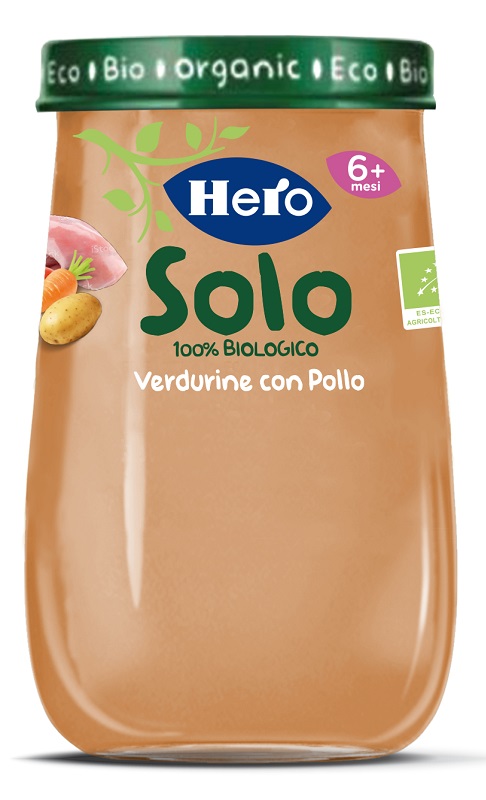 HERO BABY SOLO OMOGENEIZZATO POLLO VERDURE 190 G - farmascienza.it