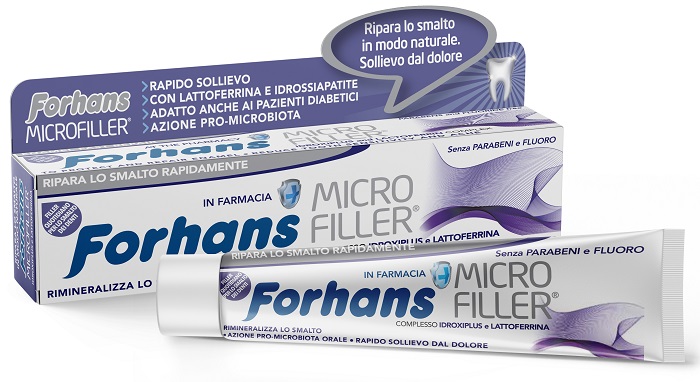 FORHANS DENTIFRICIO MICROFILLER PROTEZIONE SMALTO 75 ML - farmascienza.it