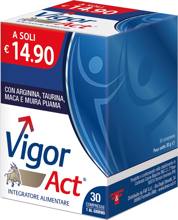 VIGOR ACT 30 COMPRESSE - farmascienza.it