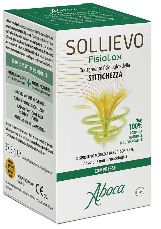 SOLLIEVO FISIOLAX 90 COMPRESSE - farmascienza.it