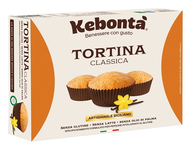 KEBONTA' TORTINA CLASSICA VANIGLIA 120 G - farmascienza.it