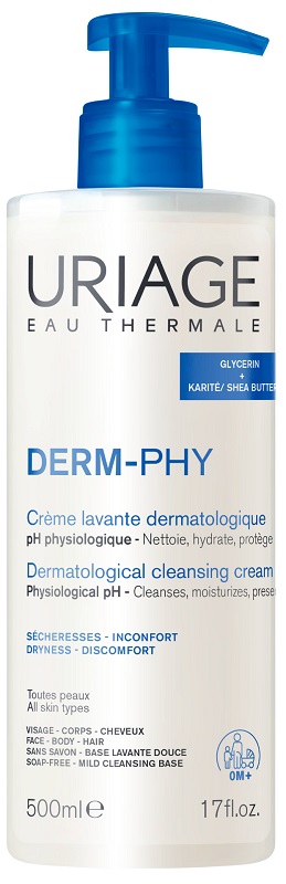 URIAGE DERM-PHY CREME LAVANTE 500 ML - farmascienza.it