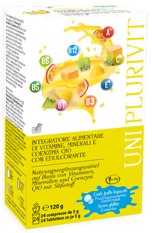 UNIPLURIVIT 24 COMPRESSE EFFERVESCENTI - farmascienza.it