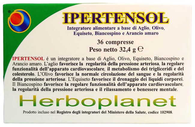 IPERTENSOL 36 COMPRESSE - farmascienza.it