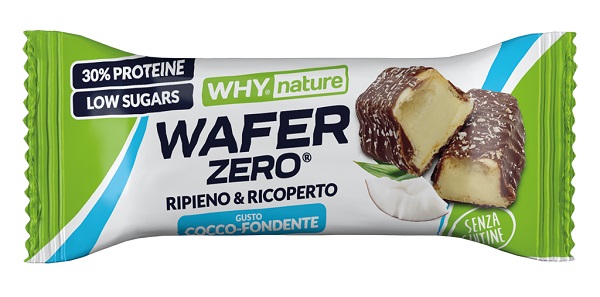 WHYNATURE WAFER ZERO COCCO FONDENTE 35 G - farmascienza.it