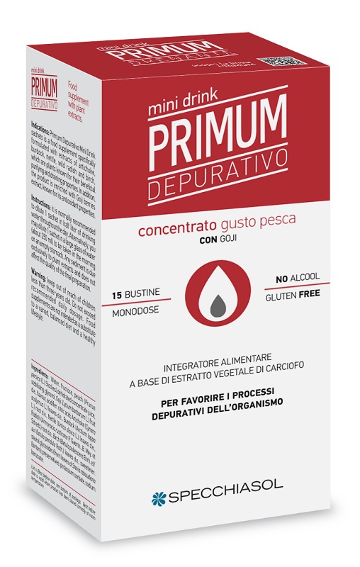 PRIMUM DEPURATIVO MINIDRINK PESCA 15 STICK DA 10 ML - farmascienza.it