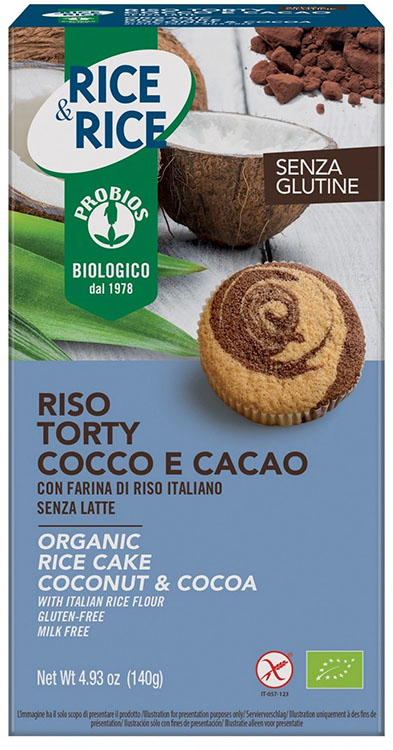 PROBIOS RISO TORTY COCCO CACAO 140 G - farmascienza.it
