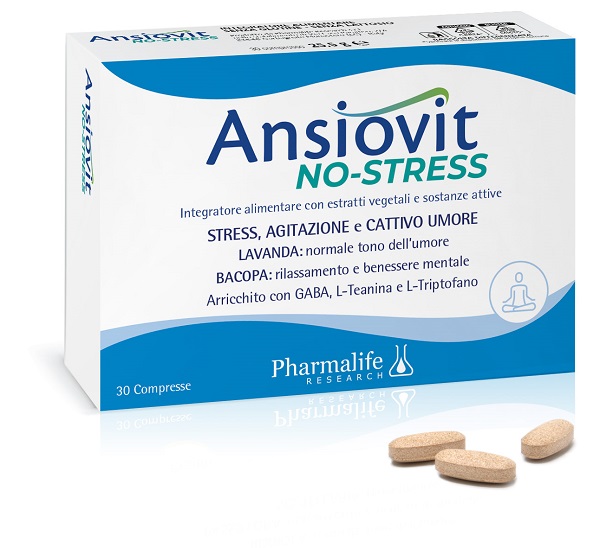 ANSIOVIT NO STRESS 30 COMPRESSE - farmascienza.it