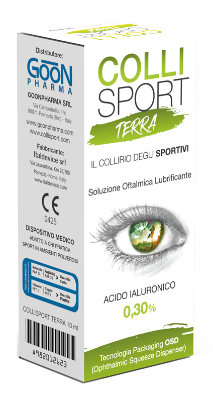 COLLISPORT TERRA SOLUZIONE OFTALMICA LUBRIFICANTE 10 ML - farmascienza.it