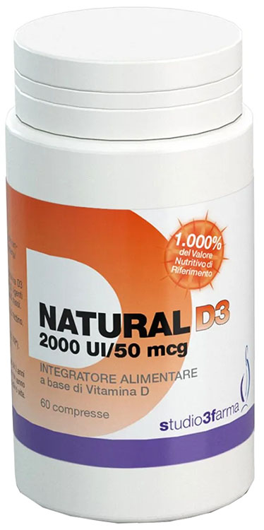 NATURAL D3 60 COMPRESSE - farmascienza.it