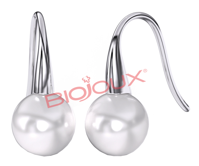 BJT230 ORECCHINI JAZZ PEARL STAINLESS STEEL - farmascienza.it
