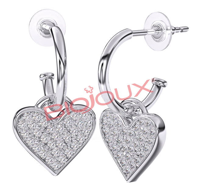 BJT235 ORECCHINI SWEET CHARM STAINLESS STEEL - farmascienza.it