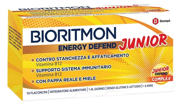 BIORITMON ENERGY DEFEND JUNIOR 10 FLACONCINI 10 ML - farmascienza.it