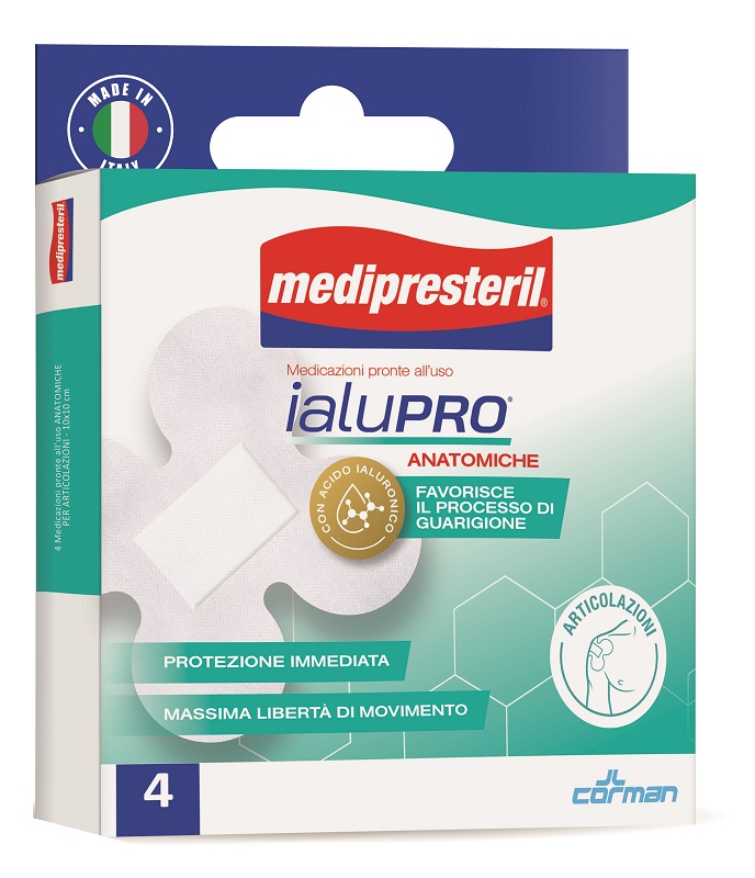 MEDIPRESTERIL IALUPRO ARTICOLAZIONI 10X10 CM 4 PEZZI - farmascienza.it