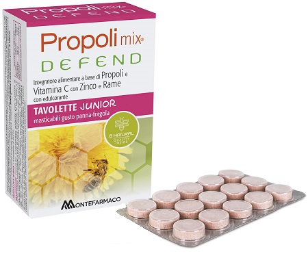 PROPOLI MIX DEFEND JUNIOR 48 TAVOLETTE MASTICABILI - farmascienza.it