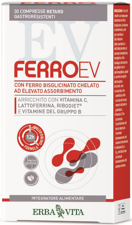 FERRO EV RETARD 30 COMPRESSE GASTRORESISTENTI - farmascienza.it