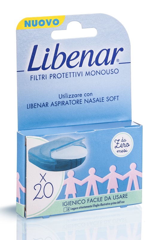 LIBENAR ASPIRATORE NASALE SOFT FILTRI 20 PEZZI - farmascienza.it